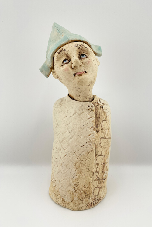 Man With Paper Hat